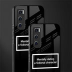 dating a fictional character black glass case for vivo v20 se image-2
