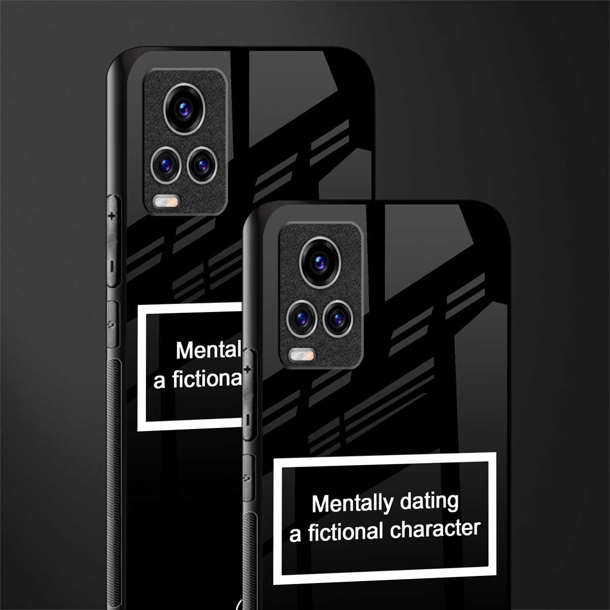 dating a fictional character black glass case for vivo v20 pro image-2