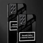 dating a fictional character black glass case for samsung galaxy f62 image-2