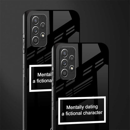 dating a fictional character black glass case for samsung galaxy a32 4g image-2