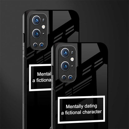 dating a fictional character black glass case for oneplus 9 pro image-2