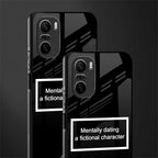 dating a fictional character black glass case for mi 11x 5g image-2