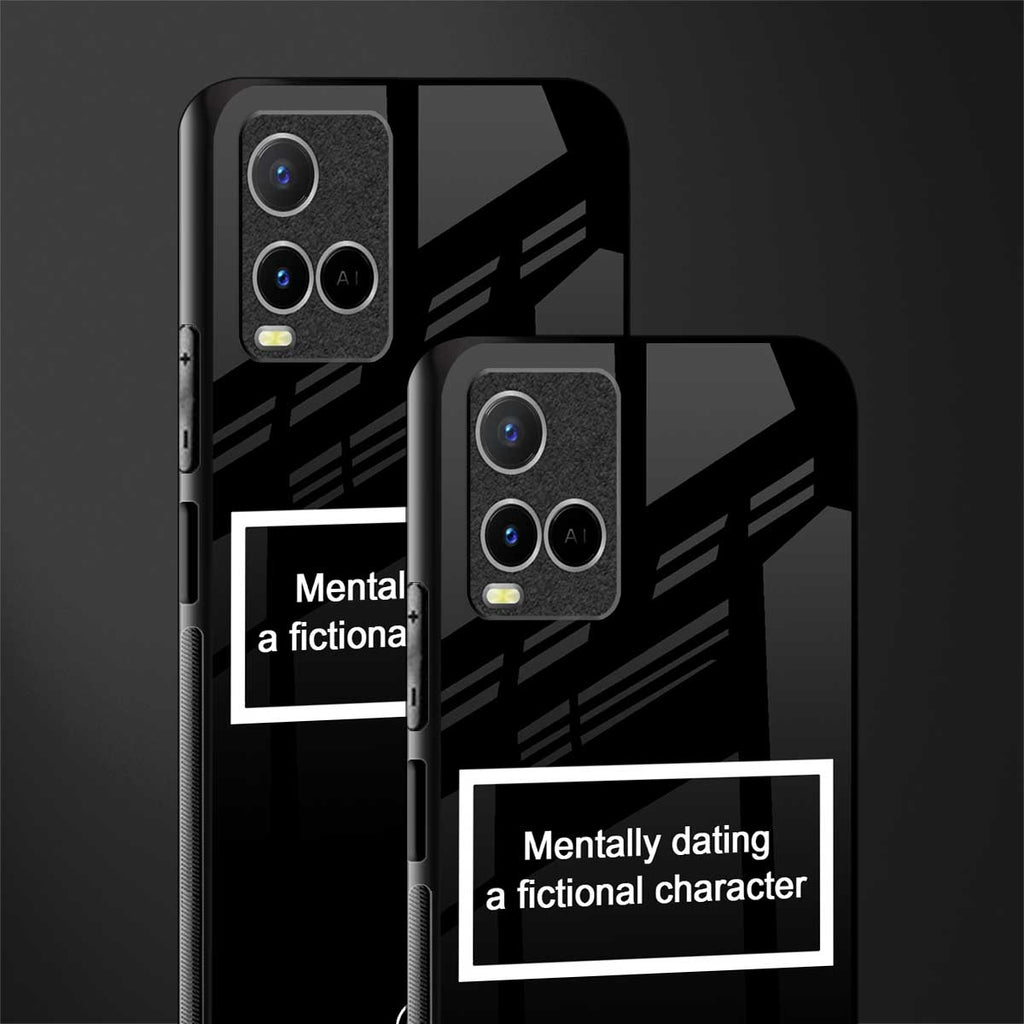 dating a fictional character black glass case for vivo y21s image-2