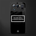dating a fictional character black glass case for mi 11 ultra 5g image