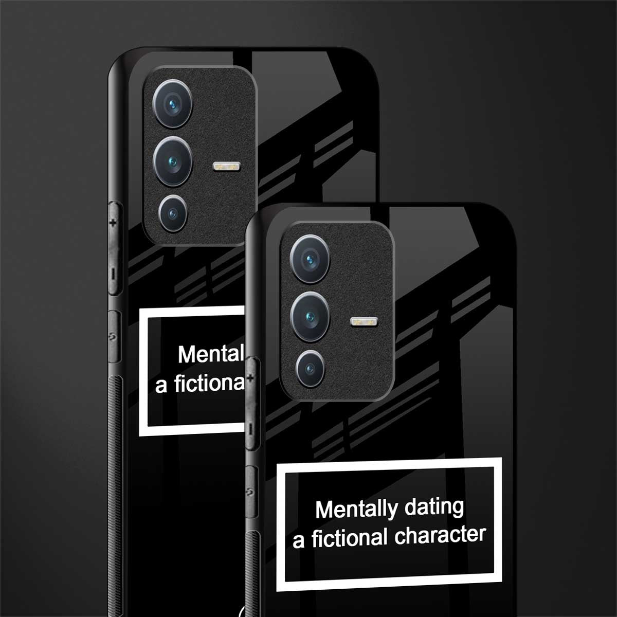 dating a fictional character black glass case for vivo v23 5g image-2