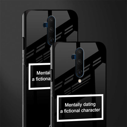 dating a fictional character black glass case for oneplus 7t pro image-2