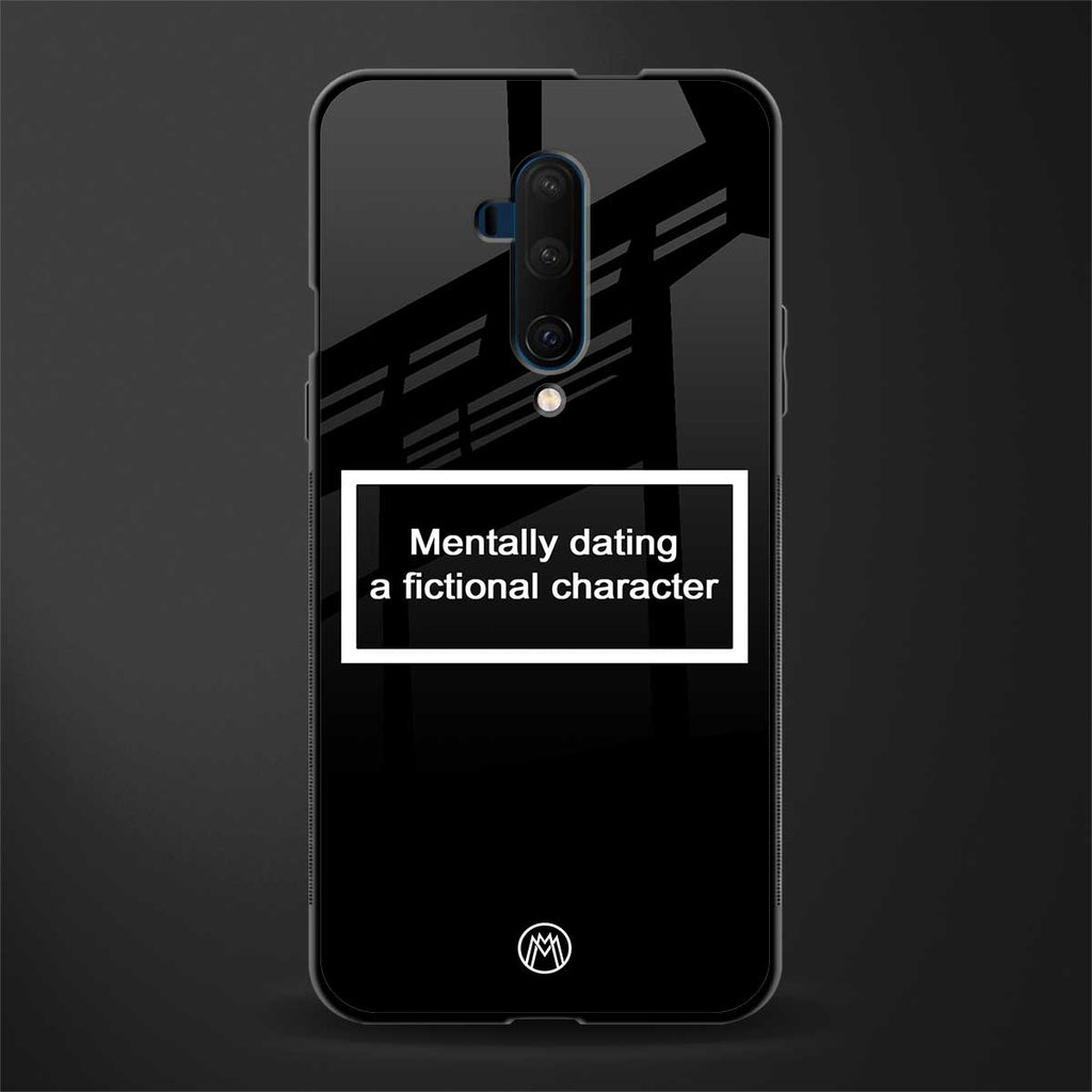 dating a fictional character black glass case for oneplus 7t pro image