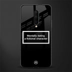 dating a fictional character black glass case for oneplus 7 pro image