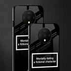 dating a fictional character black glass case for oneplus 7t image-2