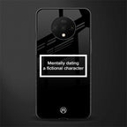dating a fictional character black glass case for oneplus 7t image