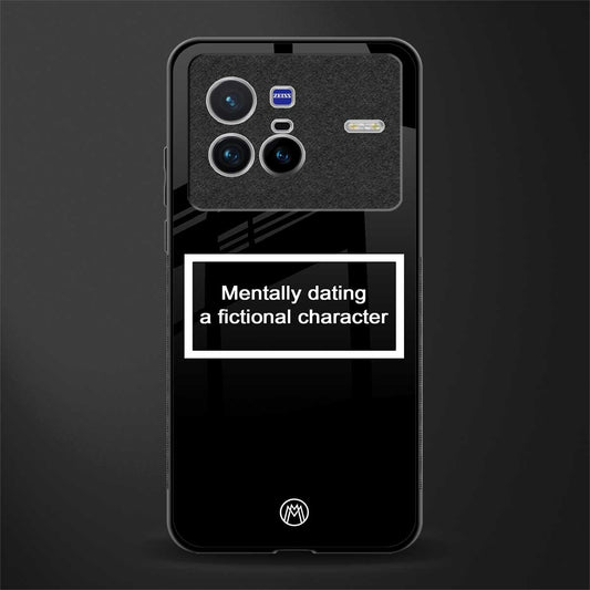 dating a fictional character black glass case for vivo x80 image