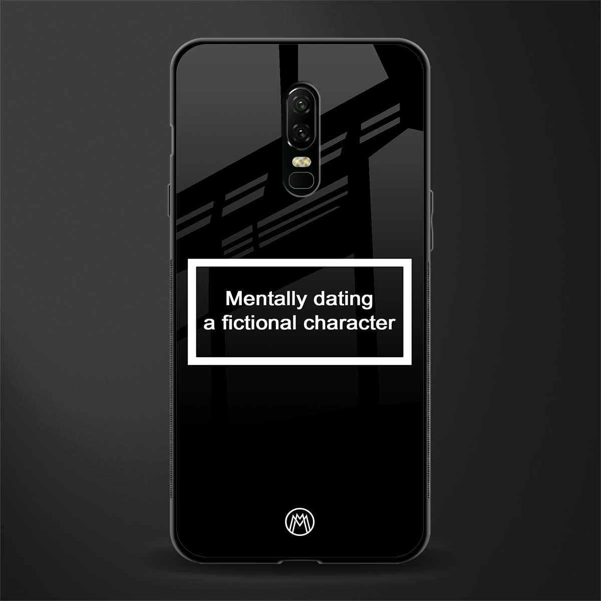 dating a fictional character black glass case for oneplus 6 image
