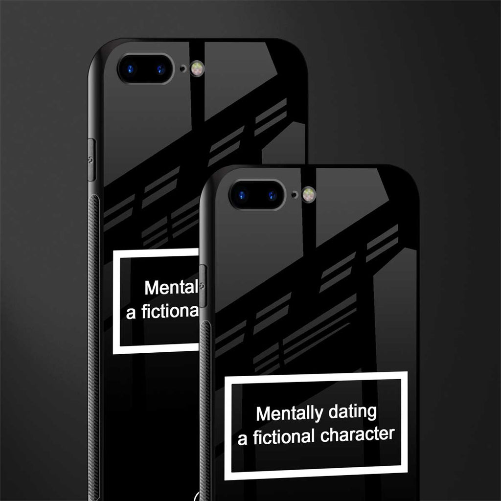 dating a fictional character black glass case for iphone 8 plus image-2