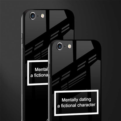 dating a fictional character black glass case for iphone 6s plus image-2