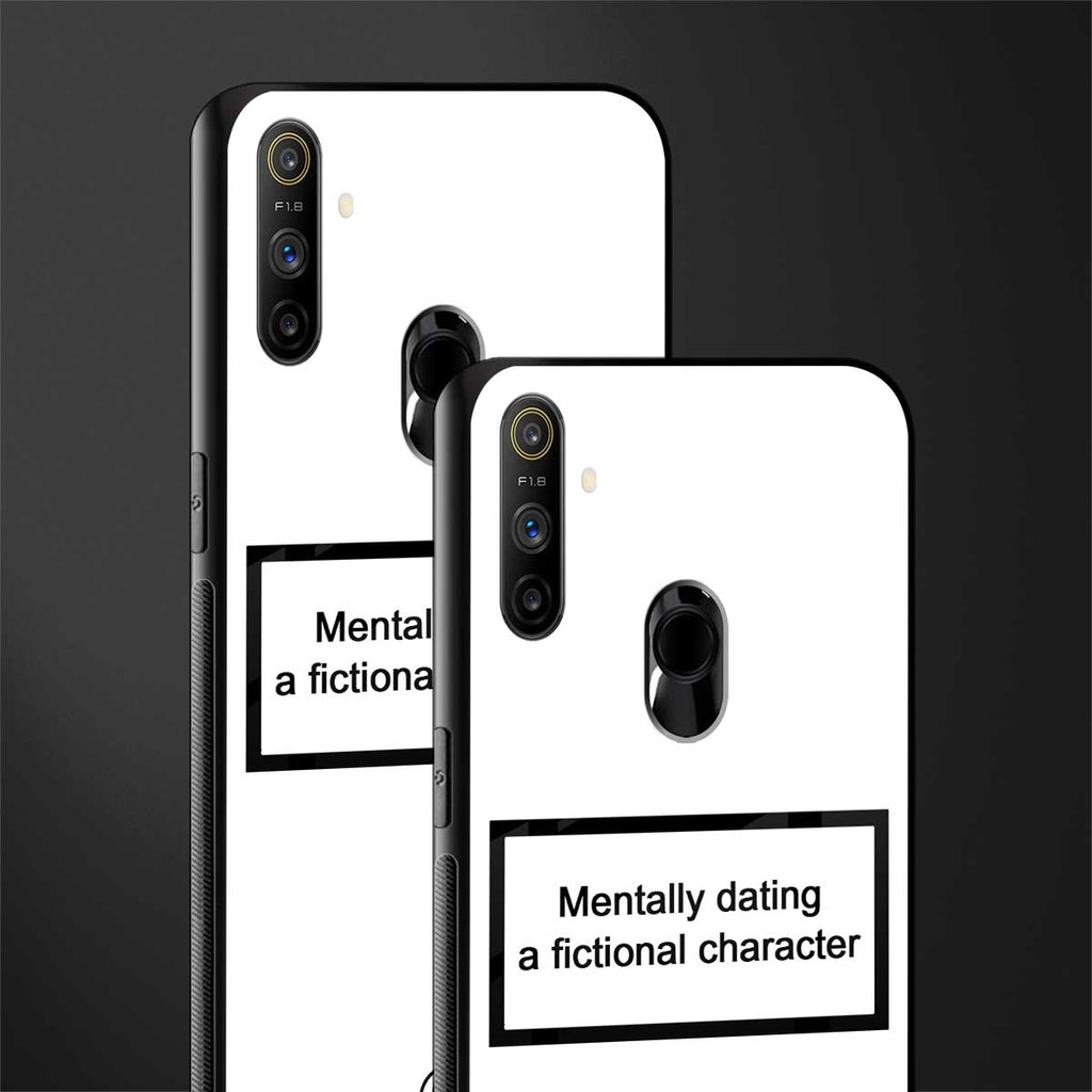 dating a fictional character white glass case for realme narzo 10a image-2