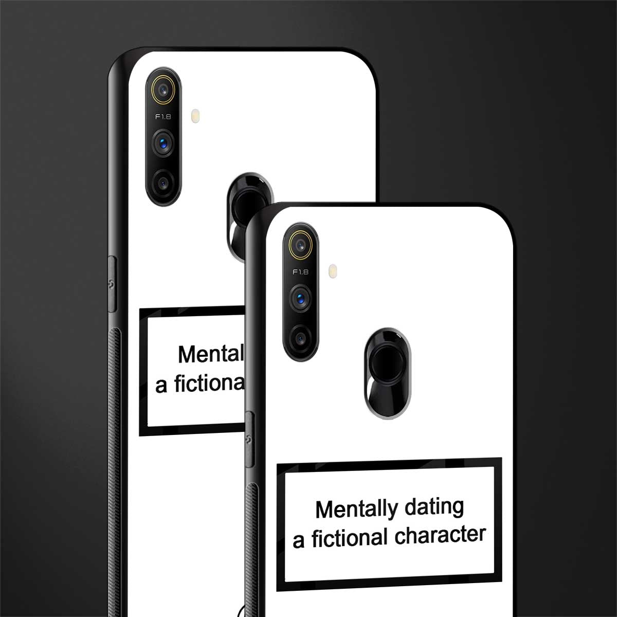 dating a fictional character white glass case for realme narzo 10a image-2