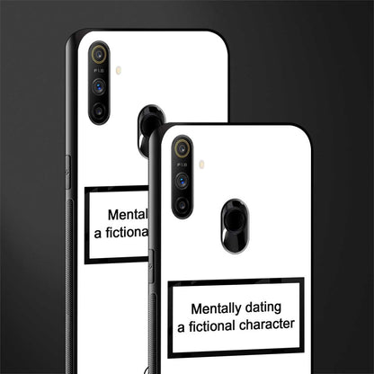 dating a fictional character white glass case for realme narzo 20a image-2