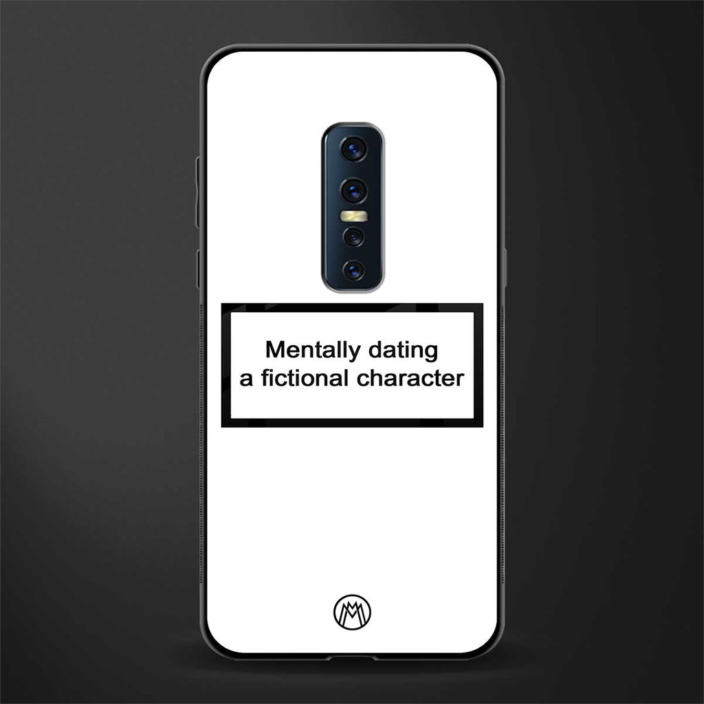 dating a fictional character white glass case for vivo v17 pro image