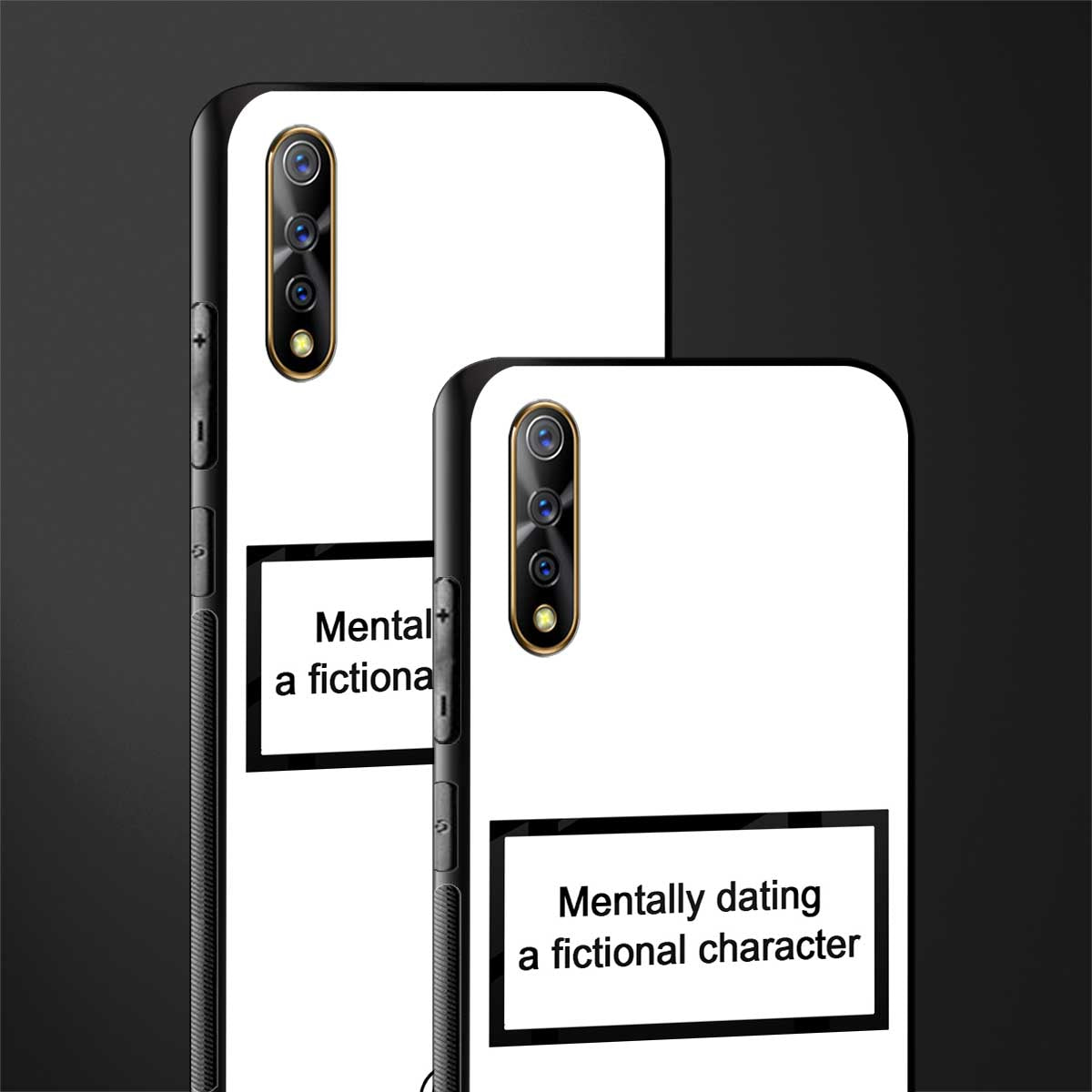 dating a fictional character white glass case for vivo s1 image-2