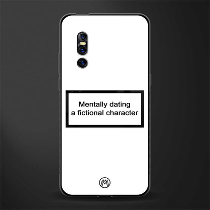 dating a fictional character white glass case for vivo v15 pro image