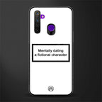dating a fictional character white glass case for realme narzo 10 image