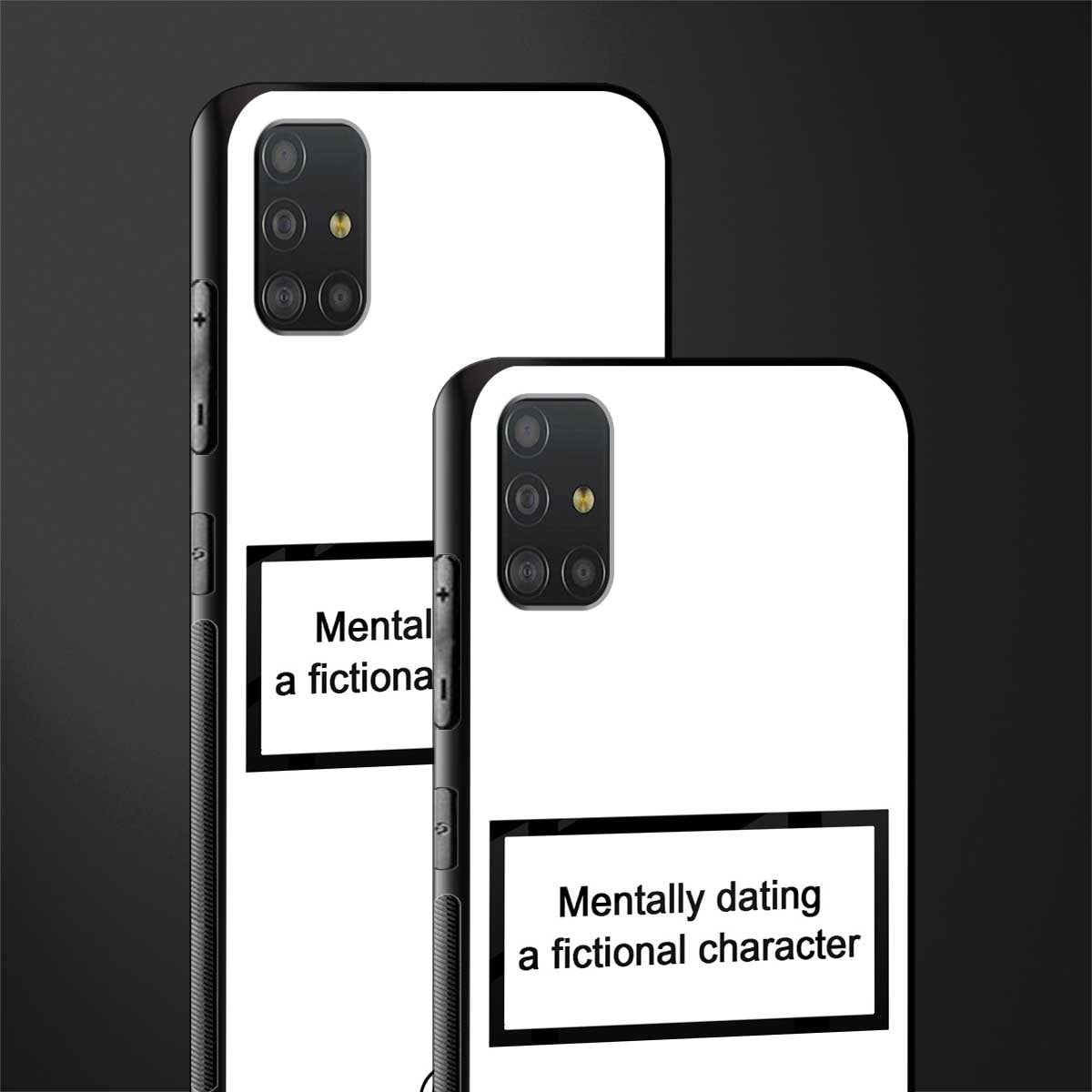 dating a fictional character white glass case for samsung galaxy a51 image-2