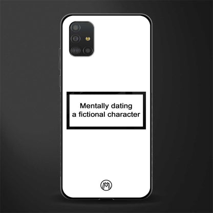 dating a fictional character white glass case for samsung galaxy a51 image
