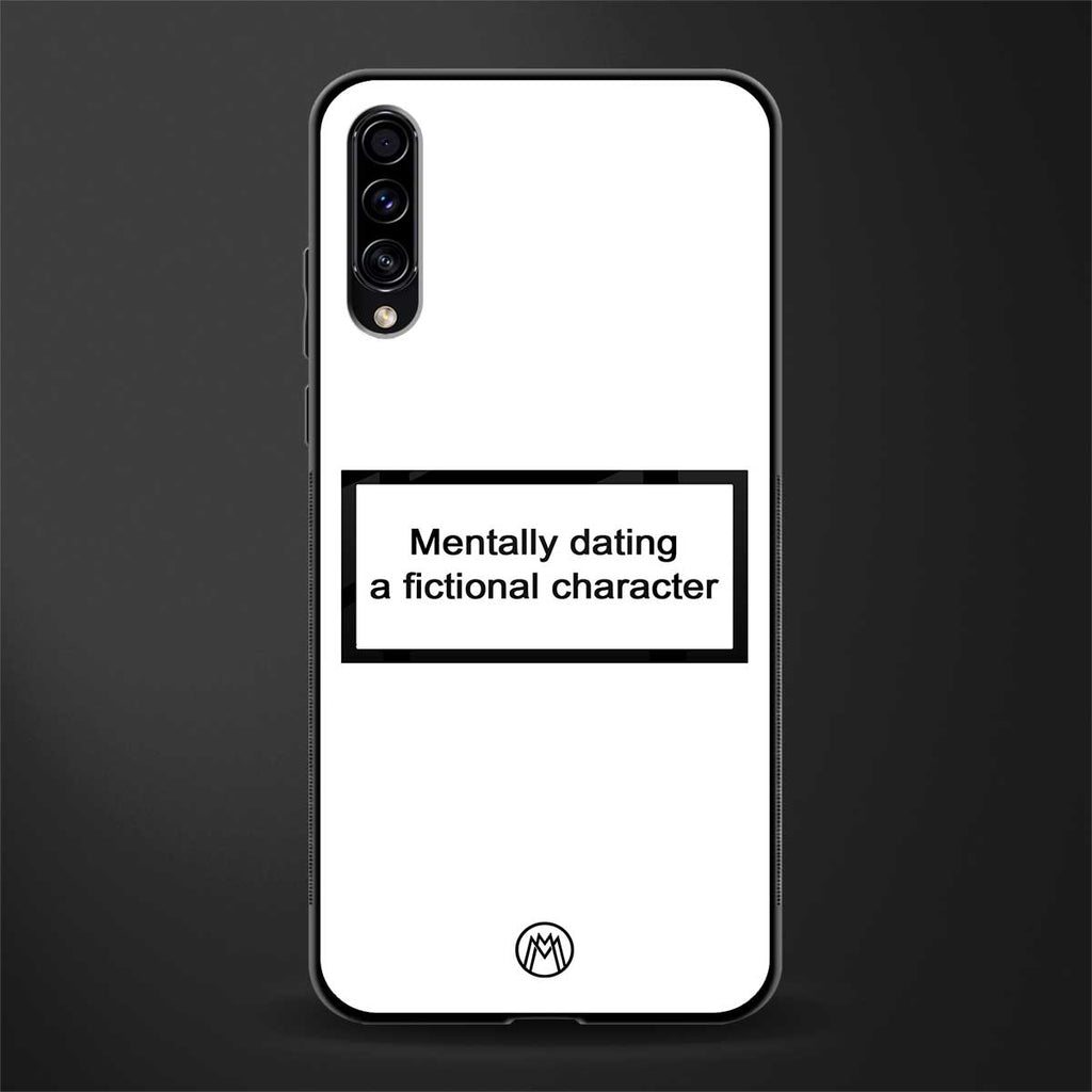 dating a fictional character white glass case for samsung galaxy a30s image