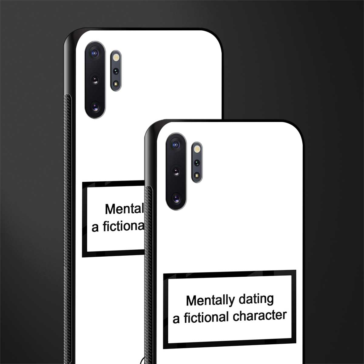 dating a fictional character white glass case for samsung galaxy note 10 plus image-2