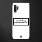 dating a fictional character white glass case for samsung galaxy note 10 plus image