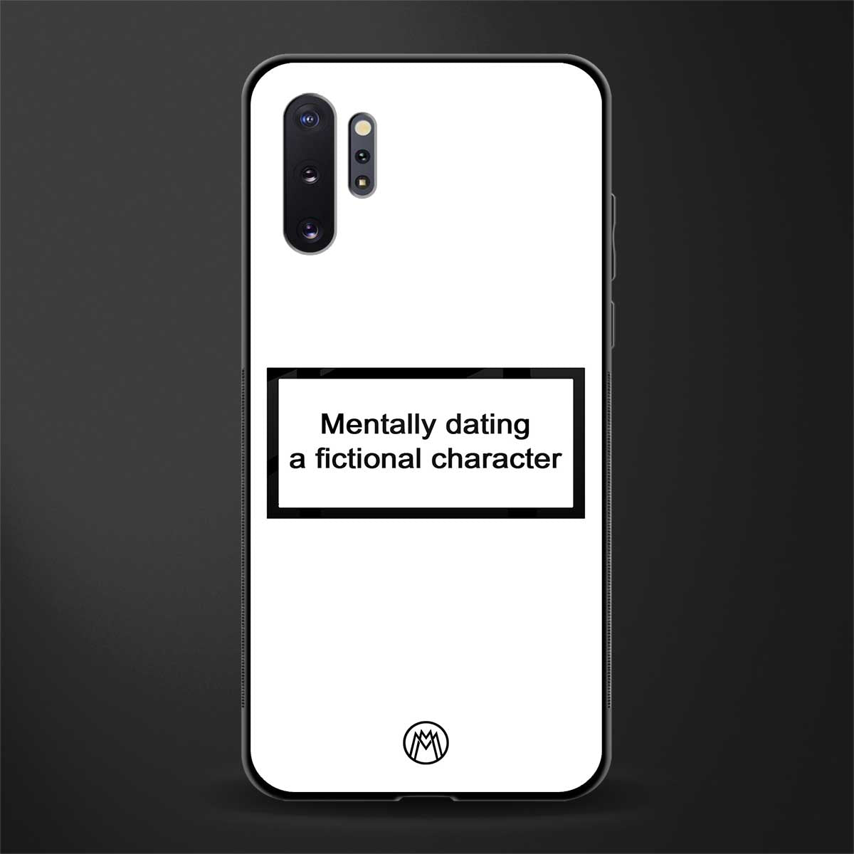 dating a fictional character white glass case for samsung galaxy note 10 plus image