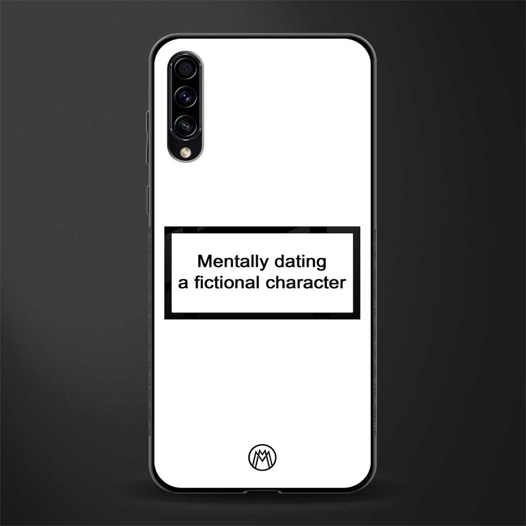 dating a fictional character white glass case for samsung galaxy a70s image