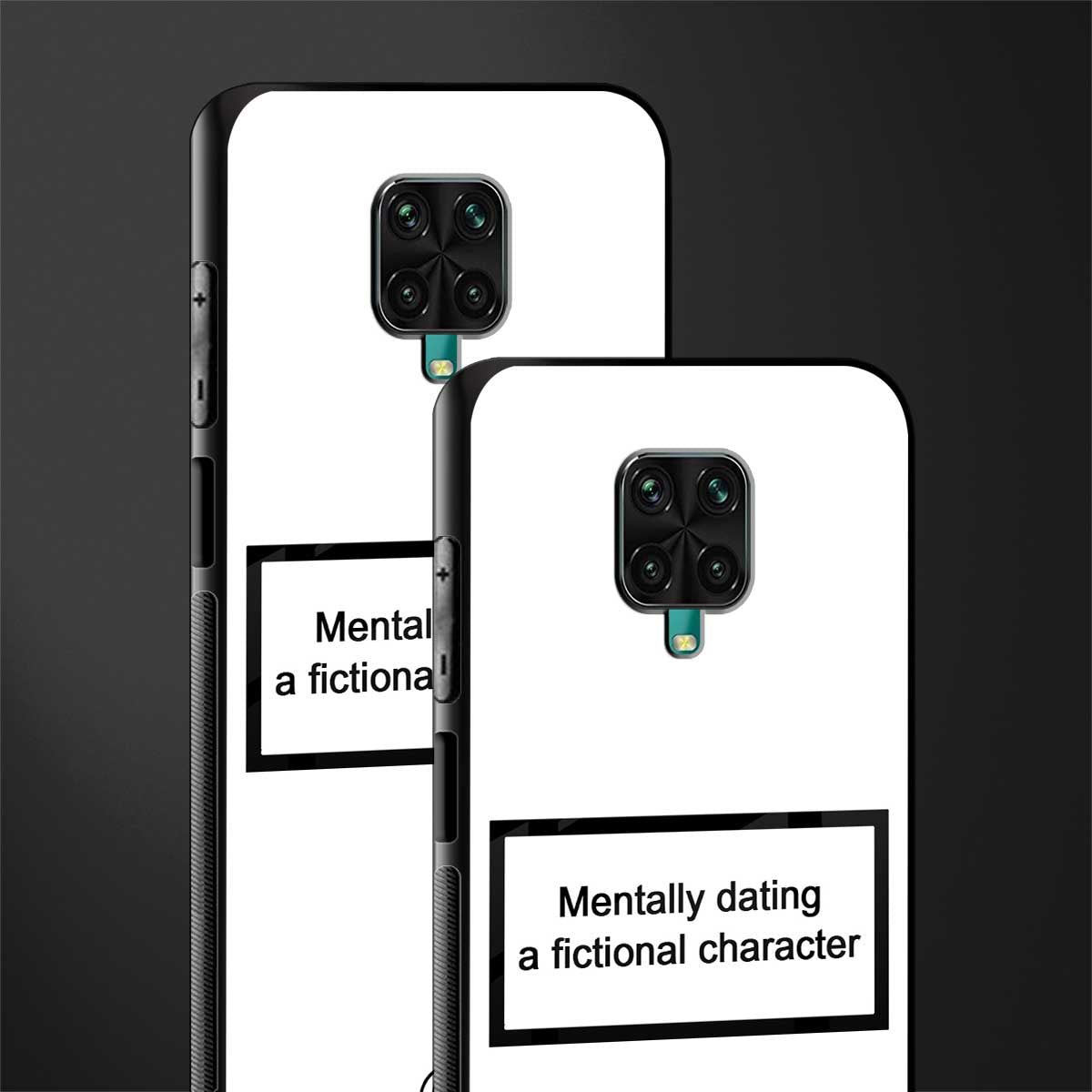 dating a fictional character white glass case for poco m2 pro image-2