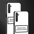 dating a fictional character white glass case for realme 6i image-2