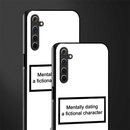dating a fictional character white glass case for realme 6i image-2