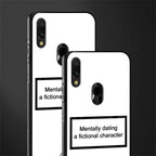 dating a fictional character white glass case for redmi note 7 image-2