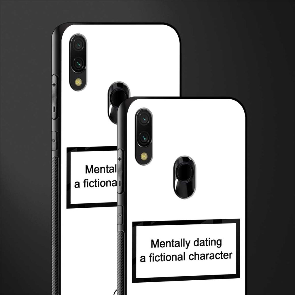dating a fictional character white glass case for redmi note 7 pro image-2