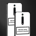 dating a fictional character white glass case for redmi k20 pro image-2