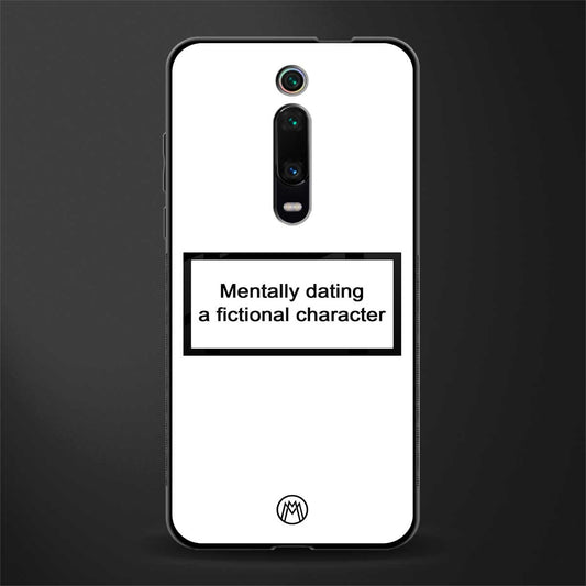 dating a fictional character white glass case for redmi k20 pro image