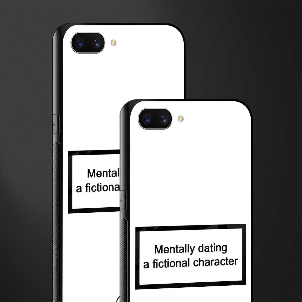 dating a fictional character white glass case for oppo a3s image-2