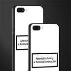 dating a fictional character white glass case for realme c1 image-2