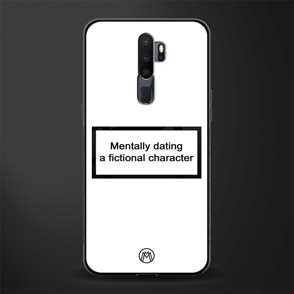 dating a fictional character white glass case for oppo a5 2020 image