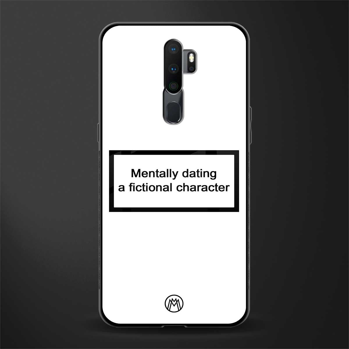 dating a fictional character white glass case for oppo a5 2020 image
