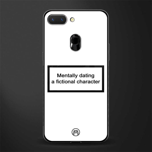 dating a fictional character white glass case for oppo a5 image