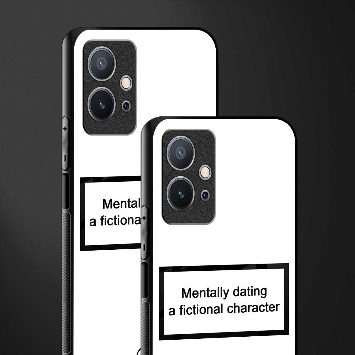 dating a fictional character white glass case for vivo y75 5g image-2