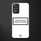 dating a fictional character white glass case for xiaomi 11i 5g image