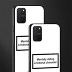 dating a fictional character white glass case for samsung galaxy s10 lite image-2