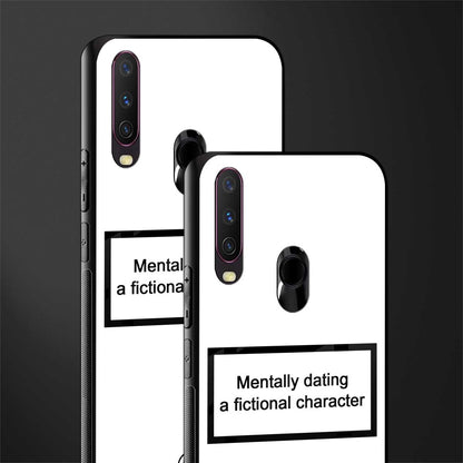 dating a fictional character white glass case for vivo y15 image-2