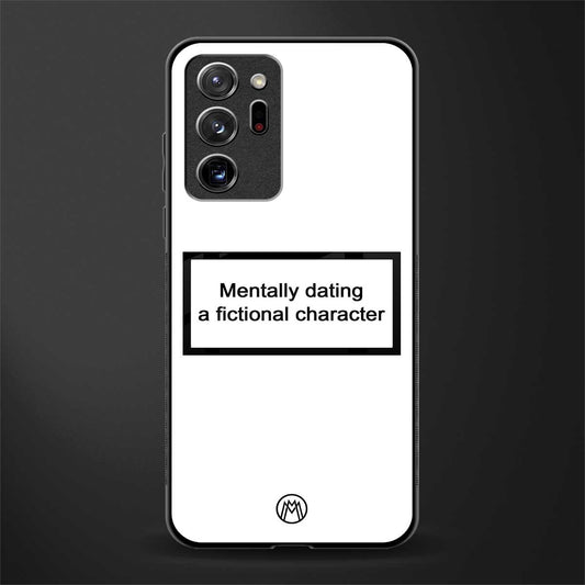 dating a fictional character white glass case for samsung galaxy note 20 ultra 5g image