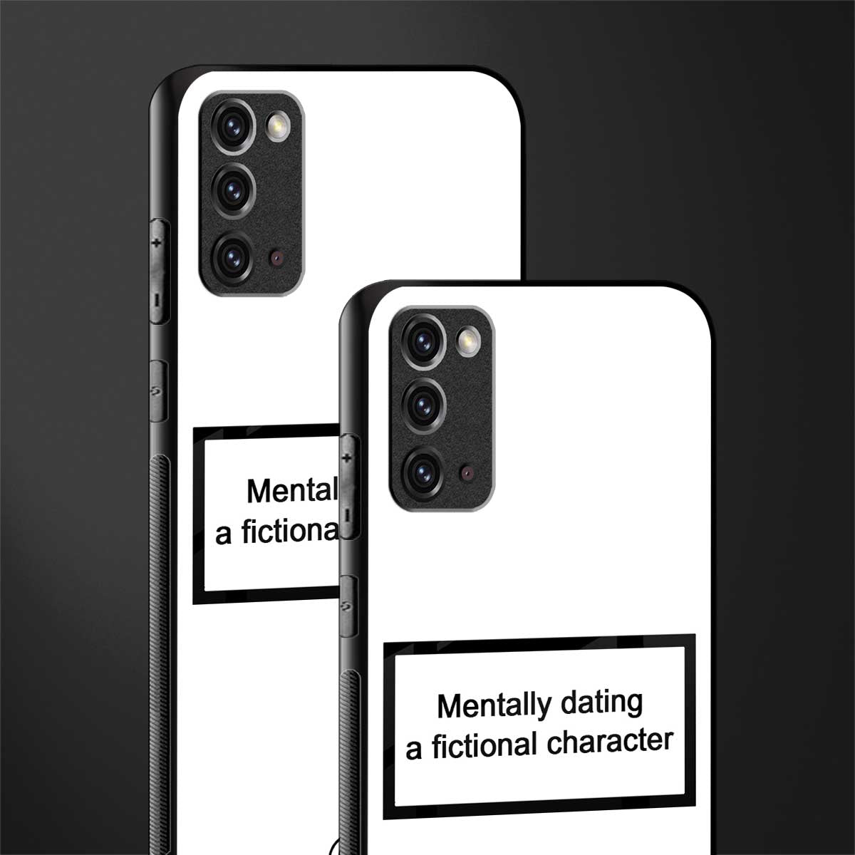 dating a fictional character white glass case for samsung galaxy note 20 image-2